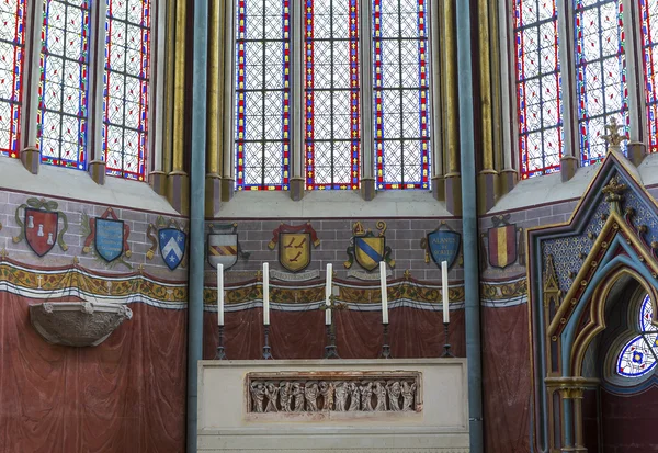 Cappella Primatice, abbazia di Chaalis, Chaalis, Francia — Foto Stock
