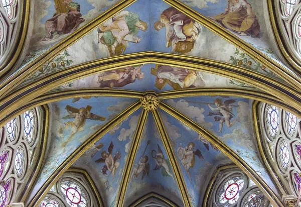 Primatice kapell, Chaalis abbey, Chaalis, Frankrike — Stockfoto
