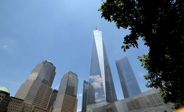 One World Trade Center tower, in Ground Zero, Manhattan, New-york, United Sates — Stock Photo, Image
