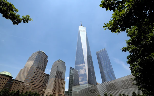 One World Trade Center tower, in Ground Zero, Manhattan, New-york, United Sates — Stock Photo, Image