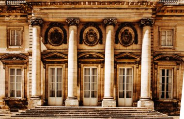 COMPIEGNE, FRANCE, 13 AĞUSTOS 2016: Compiegne Şatosu, 13 Ağustos 2016 Compiegne, Fransa