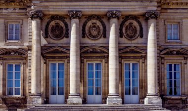 COMPIEGNE, FRANCE, 13 AĞUSTOS 2016: Compiegne Şatosu, 13 Ağustos 2016 Compiegne, Fransa