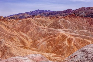 Zabriskie Point, Ölüm Vadisi, Kaliforniya, ABD