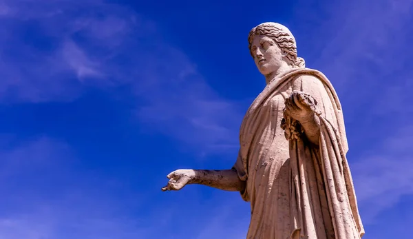 Compiegne Francia Agosto 2016 Estatua Los Jardines Del Castillo Compiegne — Foto de Stock