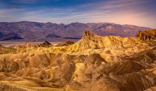 Zabriskie Point Vallée Mort Californie États Unis — Photo