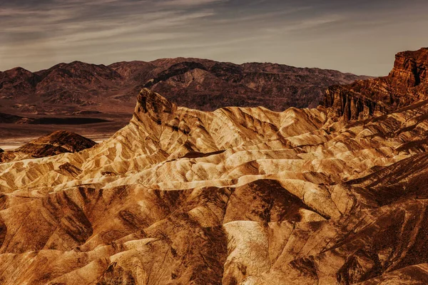 Zabriskie Point Vallée Mort Californie États Unis — Photo