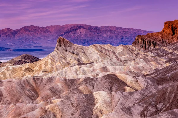 Zabriskie Point Vallée Mort Californie États Unis — Photo