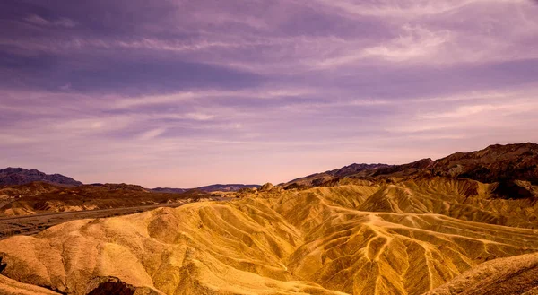 Zabriskie Punkt Död Dal Kalifornien Usa — Stockfoto