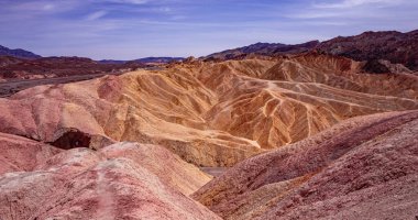 Zabriskie Point, Ölüm Vadisi, Kaliforniya, ABD