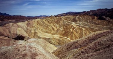 Zabriskie Point, Ölüm Vadisi, Kaliforniya, ABD