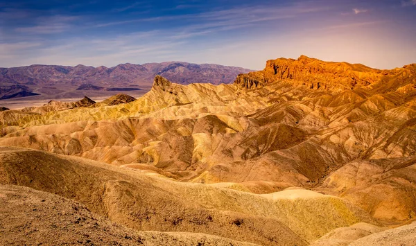 Zabriskie Point Vallée Mort Californie États Unis — Photo