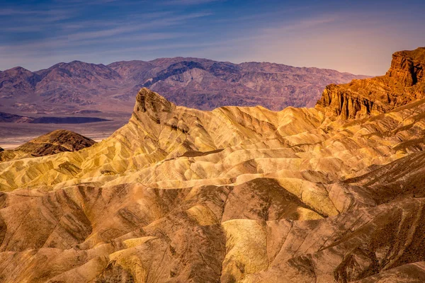 Zabriskie Point Vallée Mort Californie États Unis — Photo