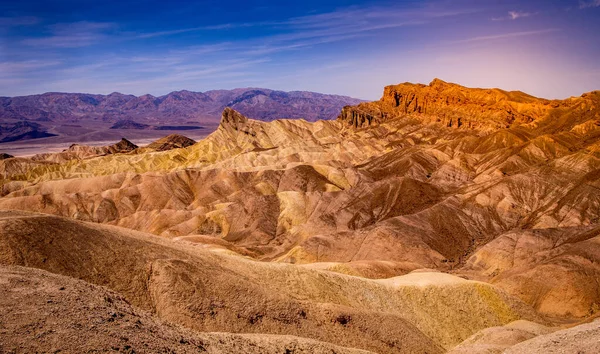 Zabriskie Point Vallée Mort Californie États Unis — Photo