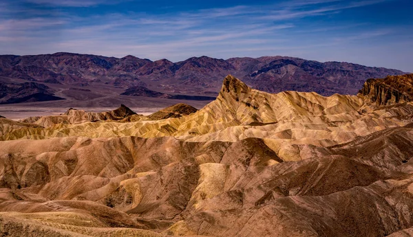 Zabriskie Point Vallée Mort Californie États Unis — Photo