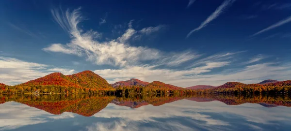 Blick Auf Den Lac Superieur Laurentides Mont Tremblant Quebec Kanada — Stockfoto