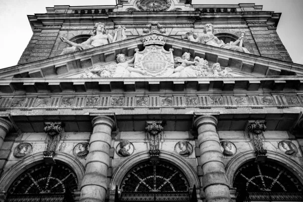 Údržba Francie Března 2017 Exteriéry Architektonické Detaily Hradu Vaux Vicomte — Stock fotografie