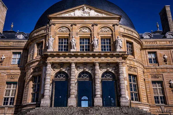 Údržba Francie Března 2017 Exteriéry Architektonické Detaily Hradu Vaux Vicomte — Stock fotografie