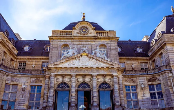 Údržba Francie Března 2017 Exteriéry Architektonické Detaily Hradu Vaux Vicomte — Stock fotografie