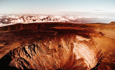 Piton de la Fournaise volkanı, Buluşma adası, Hint Okyanusu, Fransa