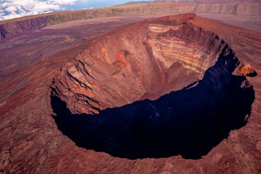 Piton de la Fournaise volkanı, Buluşma adası, Hint Okyanusu, Fransa