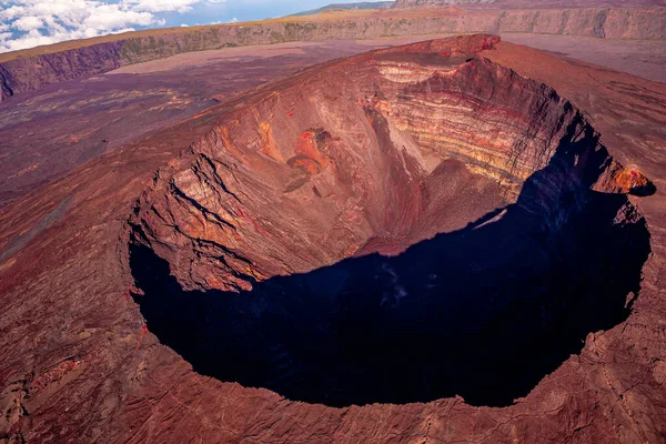 Piton Fournaise Vulkan Reunion Indiska Oceanen Frankrike — Stockfoto