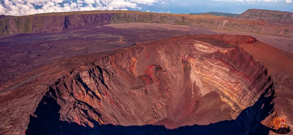 Piton Fournaise Vulkan Reunion Indiska Oceanen Frankrike — Stockfoto