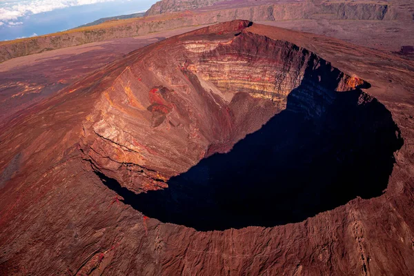 Piton Fournaise Vulkan Reunion Indiska Oceanen Frankrike — Stockfoto