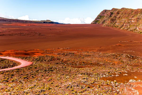 Piton Fournaise Vulkan Reunion Indiska Oceanen Frankrike — Stockfoto