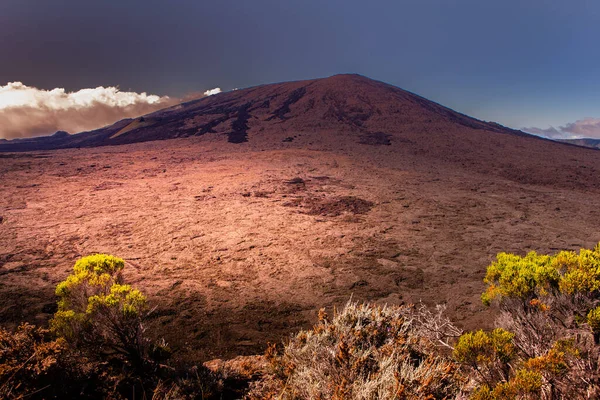 Piton Fournaise Vulkan Reunion Indiska Oceanen Frankrike — Stockfoto