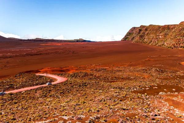 Vulcano Piton Fournaise Isola Della Riunione Oceano Indiano Francia — Foto Stock