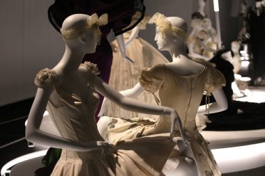 Elbise ve dantelin ayrıntıları