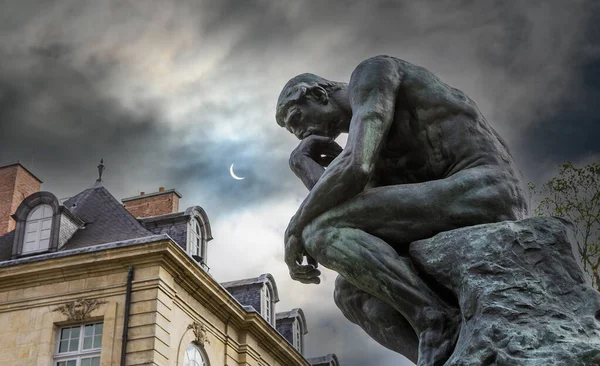 París Francia Abril 2017 Exteriores Esculturas Jardines Del Museo Rodin — Foto de Stock