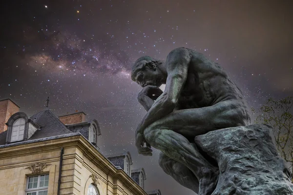 París Francia Abril 2017 Exteriores Esculturas Jardines Del Museo Rodin — Foto de Stock