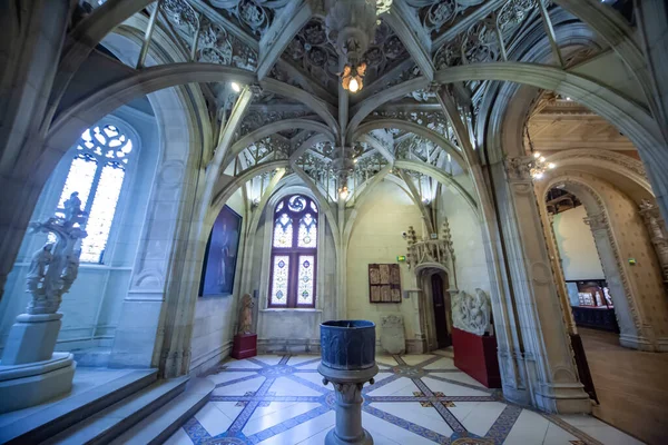 Fecamp France August Interiors Architectural Details Palais Benedictine Fecamp Normandy — Stock Photo, Image