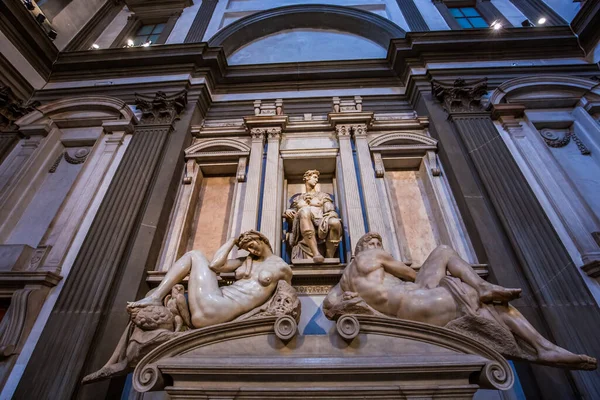 피렌체 이탈리아 2015 인테리어와 2015 이탈리아 피렌체에서에서 메디치 예배당의 — 스톡 사진