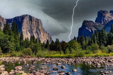 Yosemite Vadisi, Yosemite Ulusal Parkı, Kaliforniya, ABD
