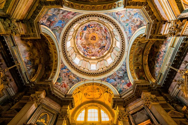 Naples Itália Maio 2014 Interiores Detalhes Duomo Catedral Nápoles Construída — Fotografia de Stock