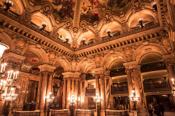 Paris França Dezembro Vista Interior Ópera Paris Palais Garnier Ópera — Fotografia de Stock