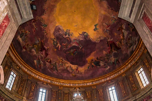 Florença Itália Outubro 2015 Interiores Detalhes Arquitetônicos Igreja Santissima Annuziata — Fotografia de Stock