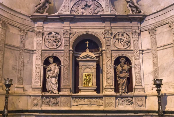 Florence Italy October 2015 Interiors Architecture Details Santo Spirito Church — 图库照片