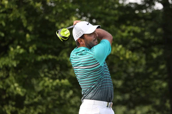 Guiancourt França Julho 2015 Francesco Molinari Ita Durante Terceira Rodada — Fotografia de Stock