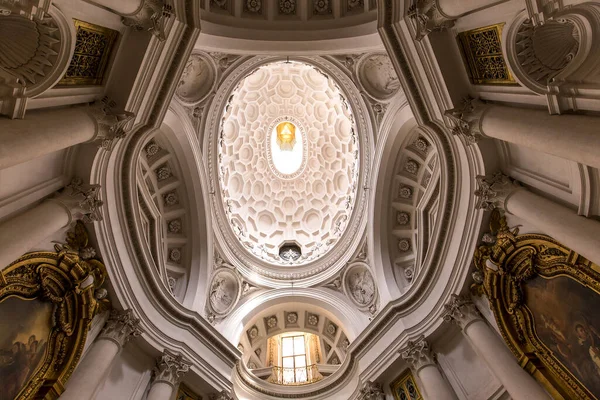 Roma Itália Junho 2015 Interiores Detalhes Arquitetônicos Igreja San Carlo — Fotografia de Stock