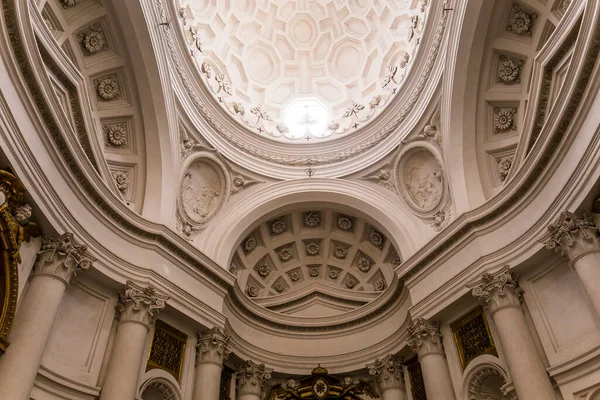 Rome Italië Juni 2015 Interieurs Architectonische Details Van San Carlo — Stockfoto