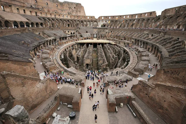 Rome Italie Juin 2015 Détails Architecturaux Amphithéâtre Colisée Juin 2015 — Photo