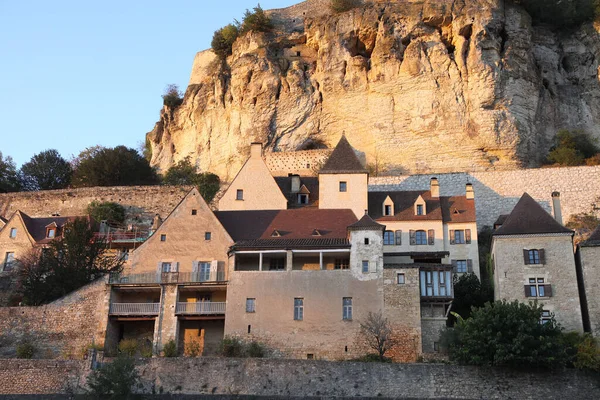 Dorf Beynac Dordogne Frankreich — Stockfoto