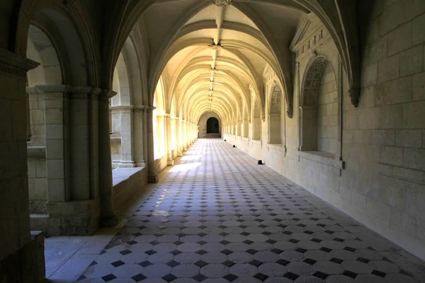 Fontevraud França Abril 2012 Detalhes Arquitetônicos Abadia Fontevraud Construída Entre — Fotografia de Stock