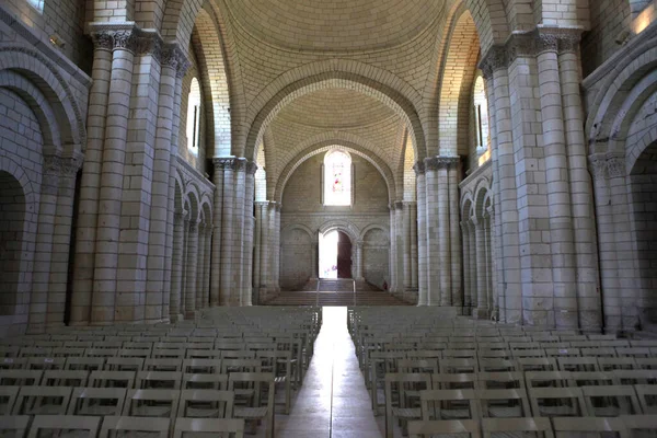 Fontevraud Francia Abril 2012 Detalles Arquitectónicos Abadía Fontevraud Construida Entre — Foto de Stock