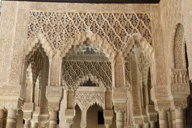 El bombası, İspanya, Mart 03, 2012: El bombası sarayının mimari detayları.