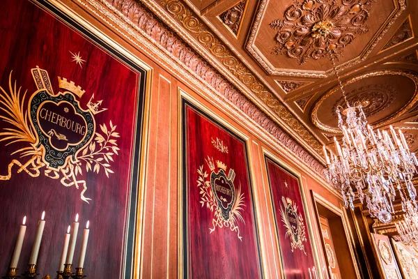 Paris France August 2021 Interiors Architectural Details Hotel Marine Place — Stock Photo, Image