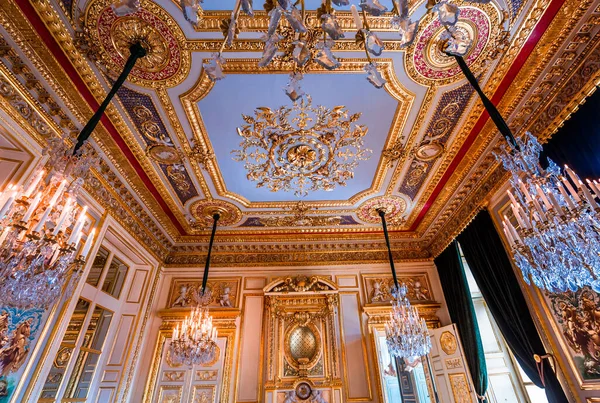 Paris France August 2021 Interiors Architectural Details Hotel Marine Place — Stock Photo, Image